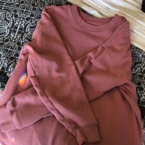 Pink sweatshirt
